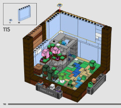 LEGO 21265 instructions page 110 – build guide