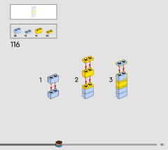 LEGO 21265 instructions page 111 – build guide