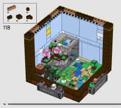 LEGO 21265 instructions page 114 – build guide