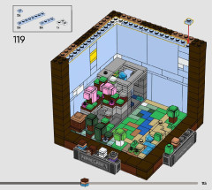 LEGO 21265 instructions page 115 – build guide