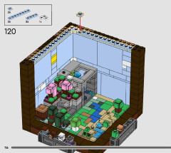 LEGO 21265 instructions page 116 – build guide