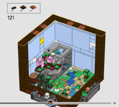 LEGO 21265 instructions page 117 – build guide