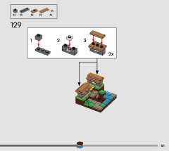 LEGO 21265 instructions page 121 – build guide