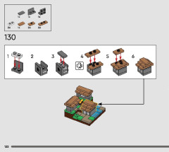 LEGO 21265 instructions page 122 – build guide