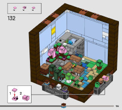 LEGO 21265 instructions page 125 – build guide