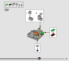 LEGO 21265 instructions page 129 – build guide
