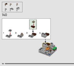 LEGO 21265 instructions page 130 – build guide