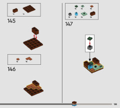 LEGO 21265 instructions page 133 – build guide