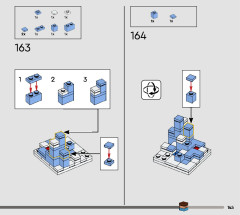 LEGO 21265 instructions page 145 – build guide