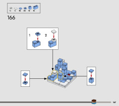 LEGO 21265 instructions page 147 – build guide