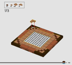 LEGO 21265 instructions page 155 – build guide