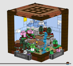 LEGO 21265 instructions page 159 – build guide