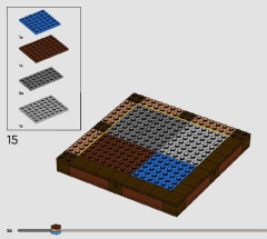 LEGO 21265 instructions page 26 – build guide