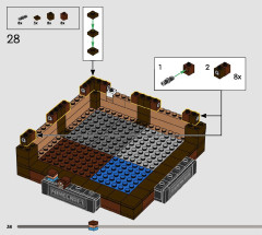 LEGO 21265 instructions page 38 – build guide