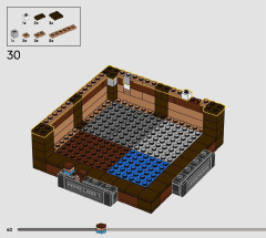 LEGO 21265 instructions page 40 – build guide