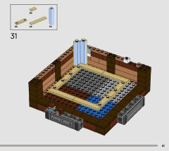 LEGO 21265 instructions page 41 – build guide