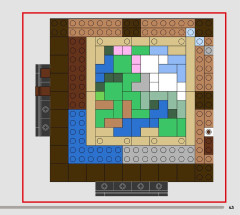 LEGO 21265 instructions page 43 – build guide