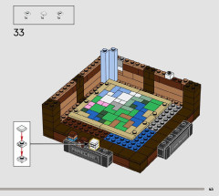 LEGO 21265 instructions page 45 – build guide