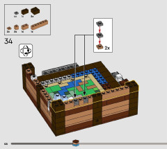 LEGO 21265 instructions page 46 – build guide