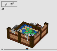 LEGO 21265 instructions page 48 – build guide