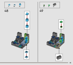 LEGO 21265 instructions page 55 – build guide