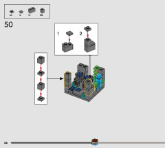 LEGO 21265 instructions page 56 – build guide