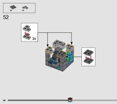 LEGO 21265 instructions page 58 – build guide