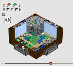 LEGO 21265 instructions page 66 – build guide