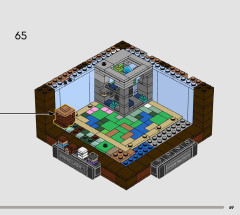 LEGO 21265 instructions page 69 – build guide