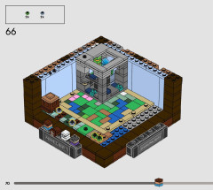 LEGO 21265 instructions page 70 – build guide