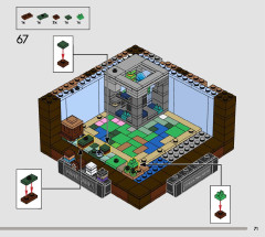 LEGO 21265 instructions page 71 – build guide