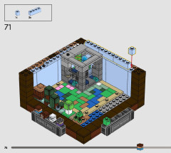 LEGO 21265 instructions page 76 – build guide