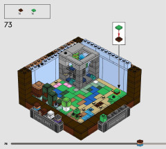 LEGO 21265 instructions page 78 – build guide