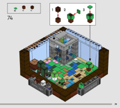 LEGO 21265 instructions page 79 – build guide