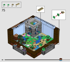 LEGO 21265 instructions page 80 – build guide