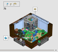 LEGO 21265 instructions page 81 – build guide