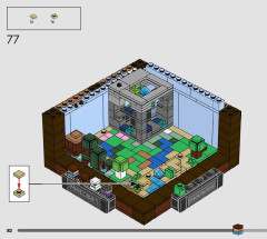 LEGO 21265 instructions page 82 – build guide