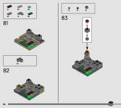 LEGO 21265 instructions page 84 – build guide
