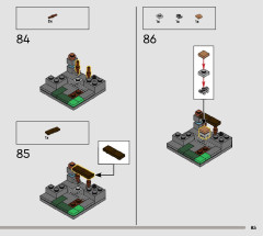 LEGO 21265 instructions page 85 – build guide