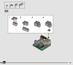 LEGO 21265 instructions page 87 – build guide