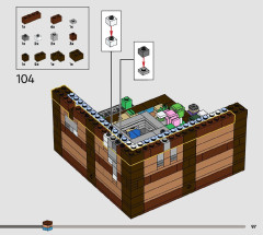 LEGO 21265 instructions page 97 – build guide
