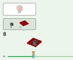 LEGO 21266 instructions page 14 – build guide
