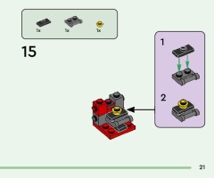 LEGO 21266 instructions page 21 – build guide
