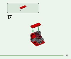 LEGO 21266 instructions page 23 – build guide