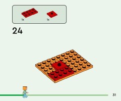 LEGO 21266 instructions page 31 – build guide