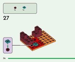 LEGO 21266 instructions page 34 – build guide