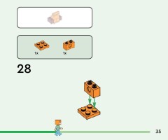 LEGO 21266 instructions page 35 – build guide