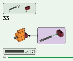 LEGO 21266 instructions page 40 – build guide
