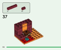 LEGO 21266 instructions page 44 – build guide