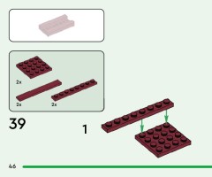 LEGO 21266 instructions page 46 – build guide